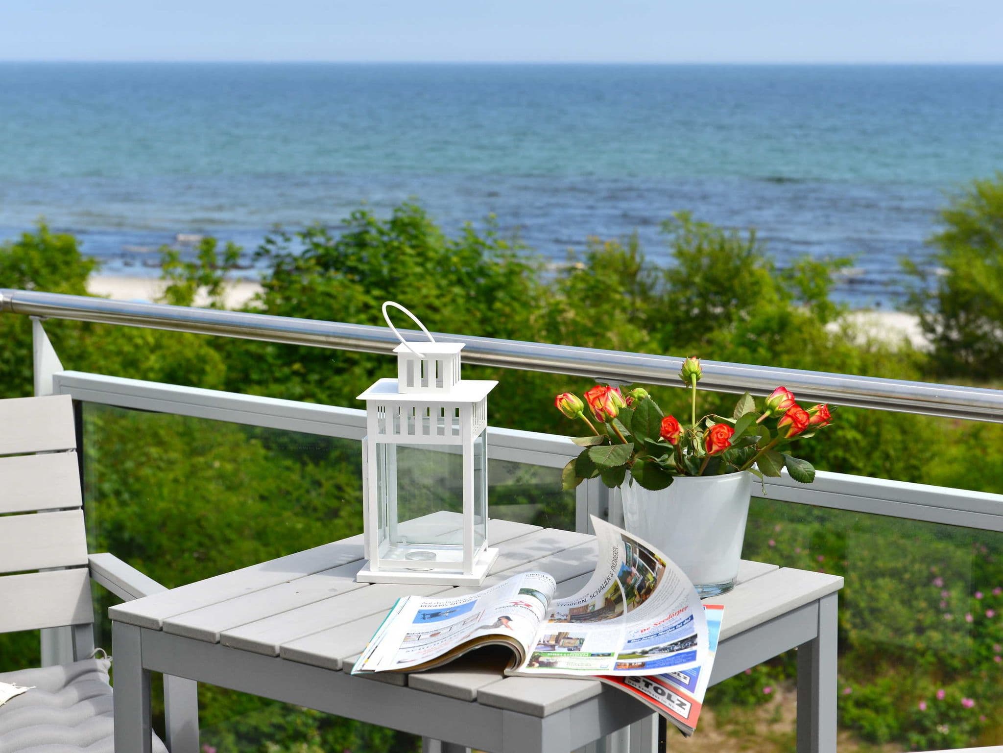 Ferienwohnung Strandperle mit Meerblick