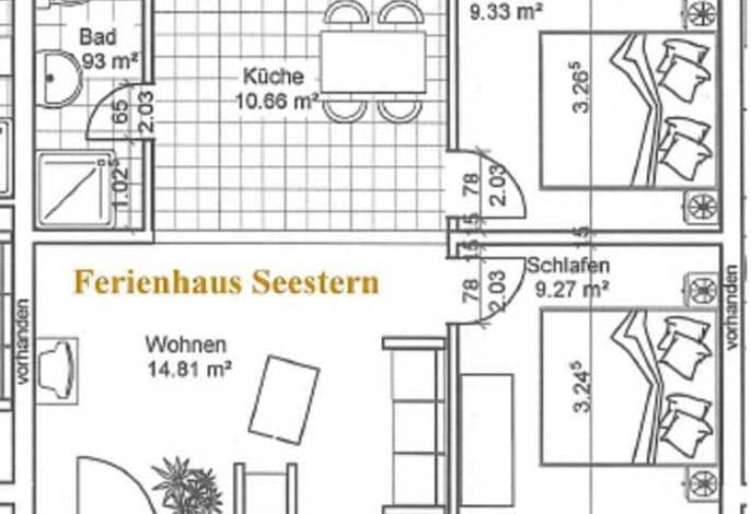 Appartement mit 2 Schlafzimmern Seestern 3 - Ferienpark Bernstein detail 3