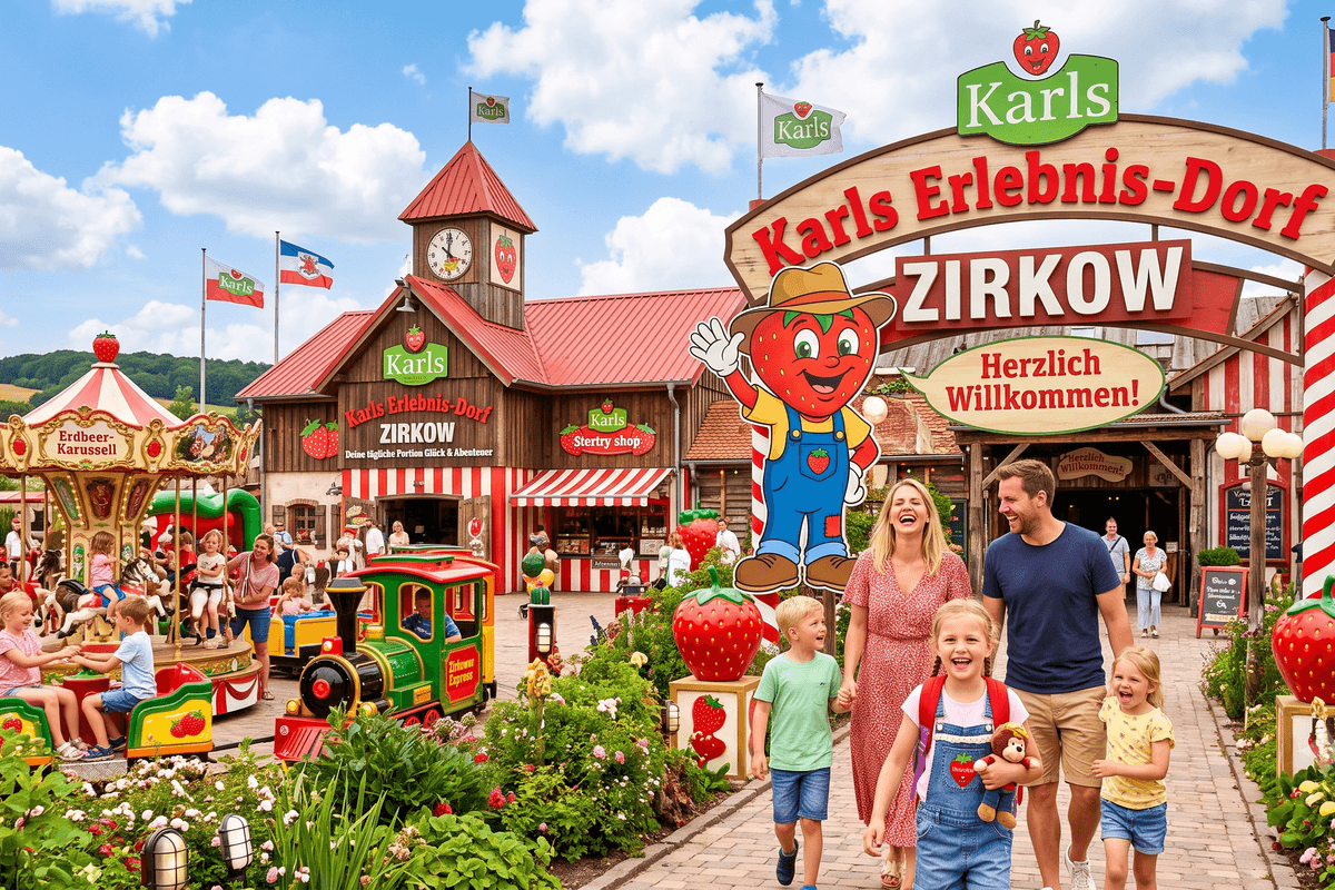 Karls Erdbeerhof "Karls Erlebnis-Dorf Zirkow"