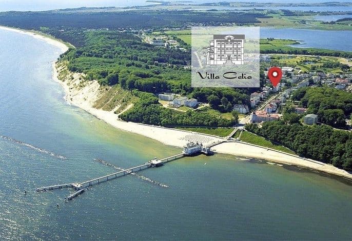 Ferienwohnung 6 mit Sauna WLAN 6 Pers. Sellin auf Rügen Villa Celia 200 m vom Strand entfernt - Ferienwohnung 6 mit Sauna WLAN 6 Pers. Sellin auf Rügen Villa Celia 200 m vom Strand entfernt detail 1
