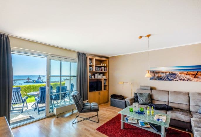 Ferienhaus Trelleborg, Wohnung 1 Meerblick - Ferienhaus Trelleborg, Wohnung 1 Meerblick