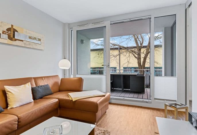 Schönes Ferienapartment mit Balkon, Fußbodenheizung & nur 150 m zum Ostseestrand - DünenResort Binz detail 2