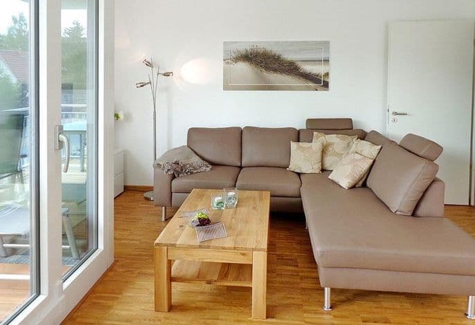 Tolle strandnahe Ferienwohnung mit Südbalkon, Whirlbadewanne und Fußbodenheizung - DünenResort Binz detail 1