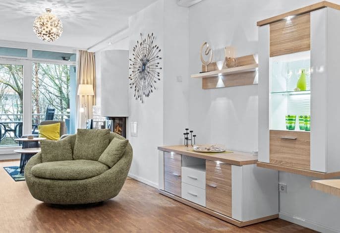 Ferienapartment mit Fußbodenheizung, Kaminofen und Balkon - nur 150 m zum Strand - DünenResort Binz detail 4