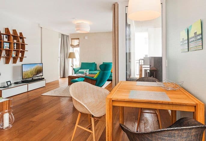 Stilvolles Apartment mit großem Balkon in Süd-Ost-Lage und nur 150 m zum Strand! - DünenResort Binz detail 1