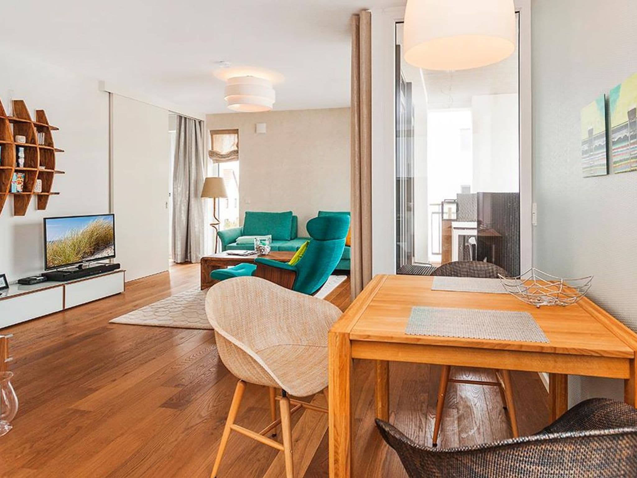 Stilvolles Apartment mit großem Balkon in Süd-Ost-Lage und nur 150 m zum Strand! - DünenResort Binz detail 1