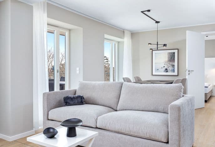 Ferienapartment mit Balkon und Meerblick und nur 130 m zum Sandstrand der Ostsee - Strandresidenzen Binz-Prora detail 3