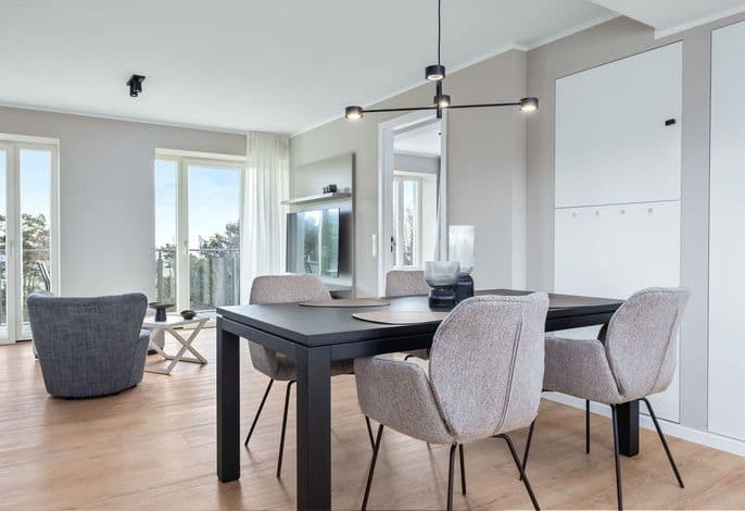 Tolles Ferienapartment an der Ostsee mit Balkon, Meerblick und zwei Badezimmern! - Strandresidenzen Binz-Prora detail 2