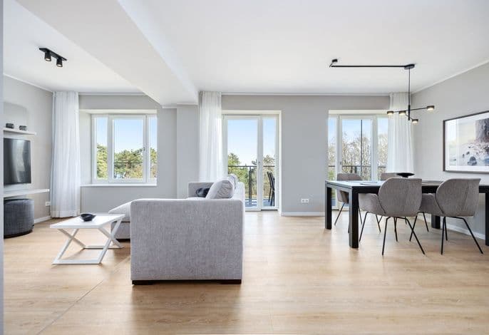 Ferienapartment mit Balkon und Meerblick und nur 130 m zum Sandstrand der Ostsee - Strandresidenzen Binz-Prora detail 4