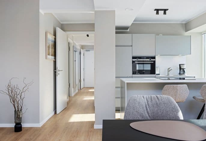 Großes Komfort-Apartment auf 102 qm mit Balkon und zwei Bädern an der Ostsee! - Strandresidenzen Binz-Prora detail 3