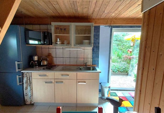 Ferienhaus Julchen - mit Garten, Grillplatz, Sauna - Ferienhaus Julchen: Ruhiges Familienidyll mit Garten, Terrasse und Sauna detail 4