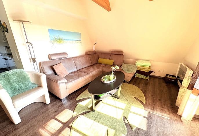 Wohnung 3 im Zeesboothaus- Balkon, Ausblick, Sauna - Ferienwohnung 3 im Zeesboothaus – stilvoll wohnen auf Mönchgut detail 4