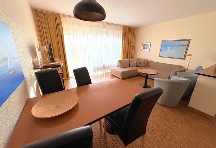 Boddenhof Apartment 48 - Terrasse für Hundefreunde - Ferienwohnung 48 – Entspannt wohnen mit Terrasse, WLAN und Nähe zu Bergen detail 4