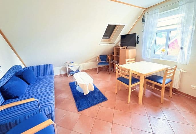 Ferienwohnung Flieder - ruhig und tierfreundlich - Ferienwohnung Flieder: Ruhige Lage, nur 500m vom Naturstrand entfernt detail 3