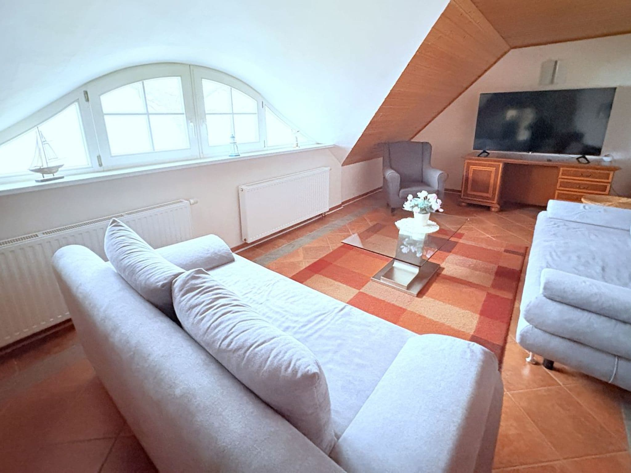 Wohnung Nele 3 mit Balkon direkt am Wieker Bodden detail 4