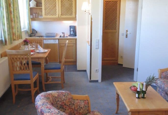 Ferienwohnung Grünau, 35 qm, 1 Schlafzimmer, max. 3 Personen