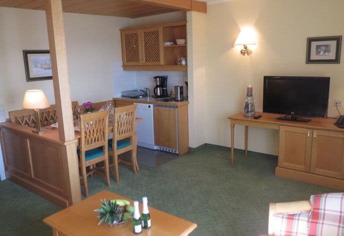 Ferienwohnung Grunewald, 50 qm, 1 Schlafzimmer, max. 4 Personen - Ferienanlage Alt Reddevitz detail 2