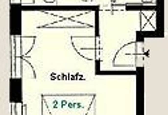 Ferienwohnung Tiergarten, 50 qm, 1 Schlafzimmer, max. 4 Personen - Ferienanlage Alt Reddevitz detail 1