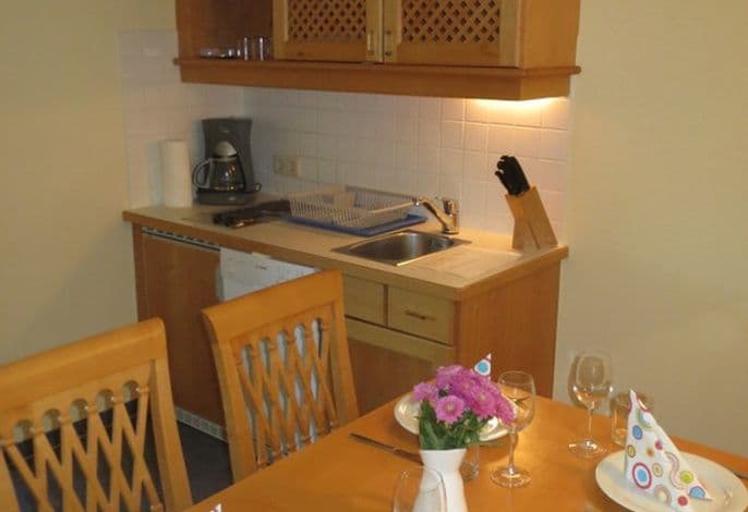 Ferienwohnung Friedrichshain, 50 qm, 1 Schlafzimmer, max. 4 Personen - Ferienanlage Alt Reddevitz detail 4