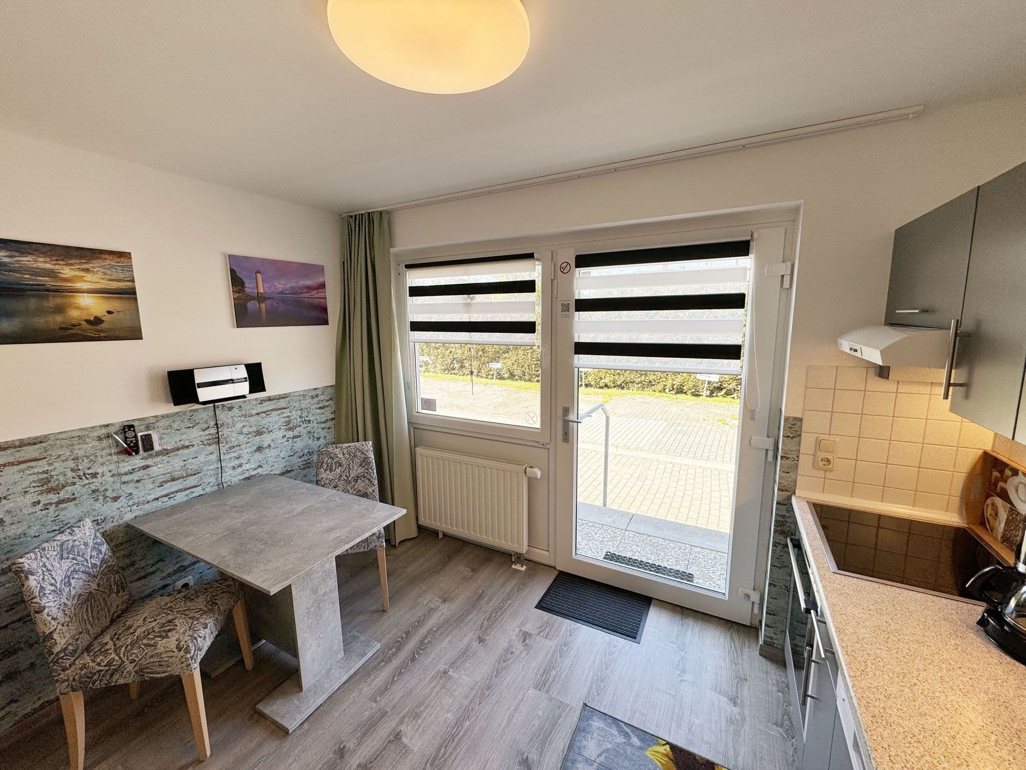 Wohnung 04 mit Terrasse und Boddenblick - MR: Haus Inselperle mit Blick auf den Bodden detail 4