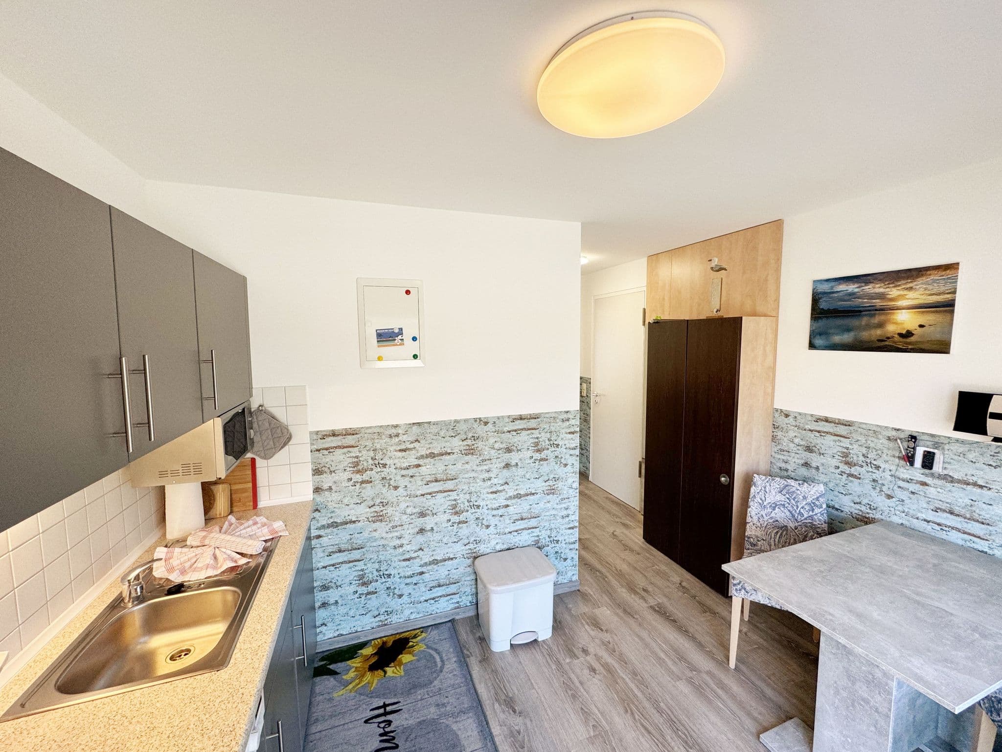 Wohnung 04 mit Terrasse und Boddenblick - MR: Haus Inselperle mit Blick auf den Bodden detail 2