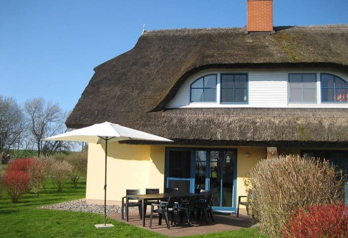 4 Sterne Reetdachhaus Hasel 1 mit Sauna, Kamin, WLAN detail 1