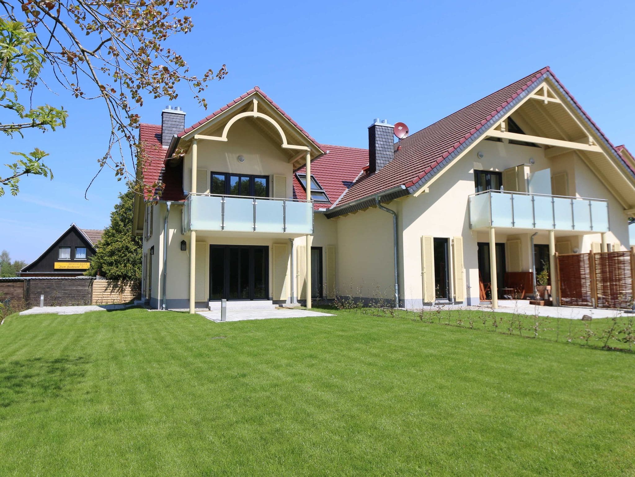 F: Haus Sterntaucher Whg 05 mit Kamin & Balkon detail 1