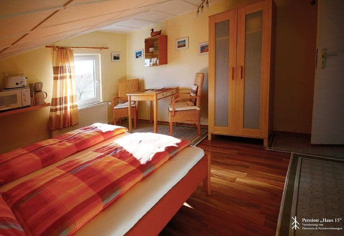 Doppelzimmer 2 - Pension Haus 15 - Sylvia Habrich detail 2