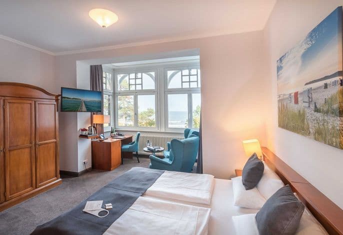 Juniorsuite mit Panorama-Meerblick - Hotel Villa Belvedere detail 4