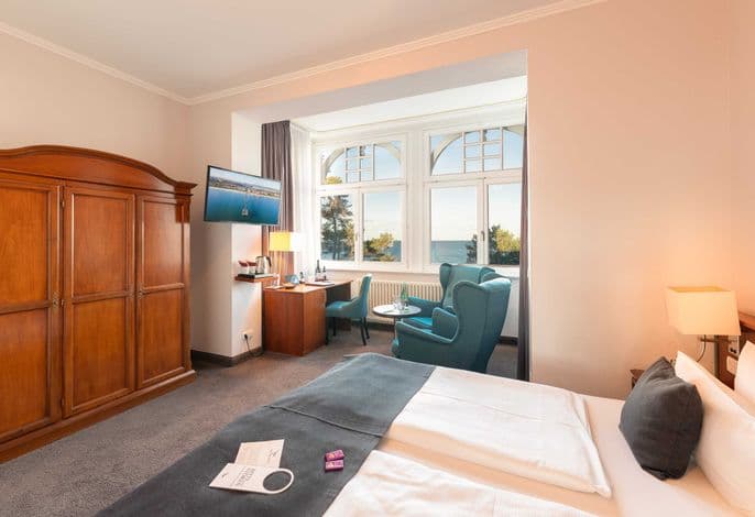 Juniorsuite mit Panorama-Meerblick - Hotel Villa Belvedere detail 3