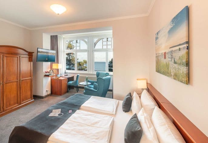 Juniorsuite mit Panorama-Meerblick - Hotel Villa Belvedere detail 2