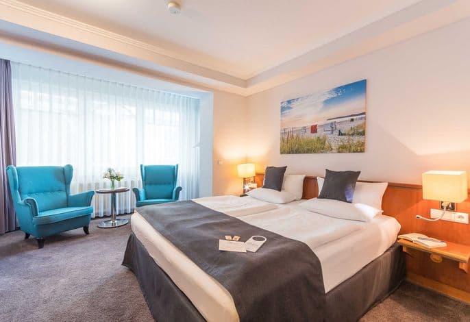 Juniorsuite seitl. Meerblick - Hotel Villa Belvedere detail 3