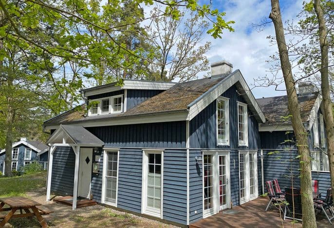 F: Strandhaus Ostseewelle mit Terrasse - Strandhaus Ostseewelle mit Terrasse