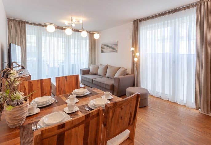 Appartement Strandläufer in Binz mit Südbalkon