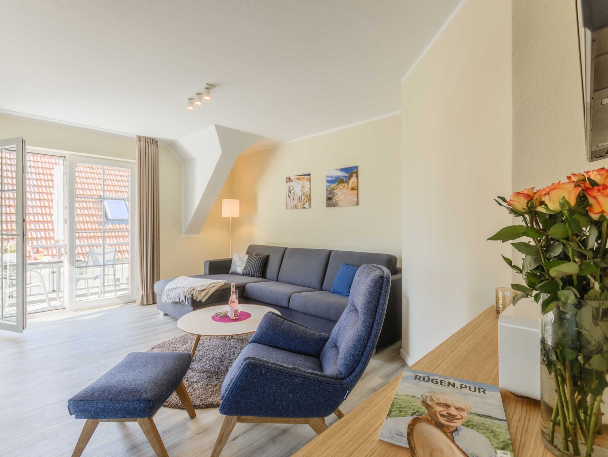 Haus A - Whg 03 mit Balkon - F: Lotsenberg Apartments mit 8 Ferienwohnungen mit Sauna detail 1