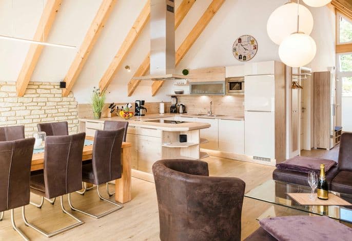 Ferienwohnung Möwenglück - Haus Meeresleuchten mit Sauna- u. Erlebnisbadnutzung detail 2