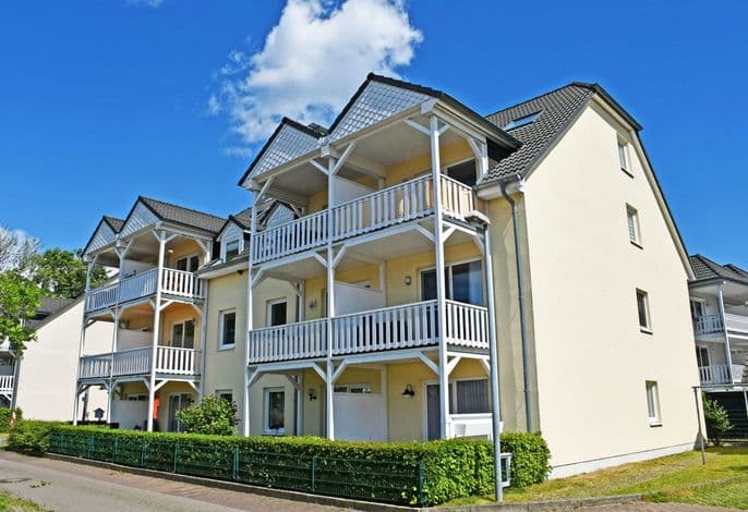 Ferienwohnung mit Balkon am Mönchgraben - Ferienwohnung mit Balkon am Mönchgraben