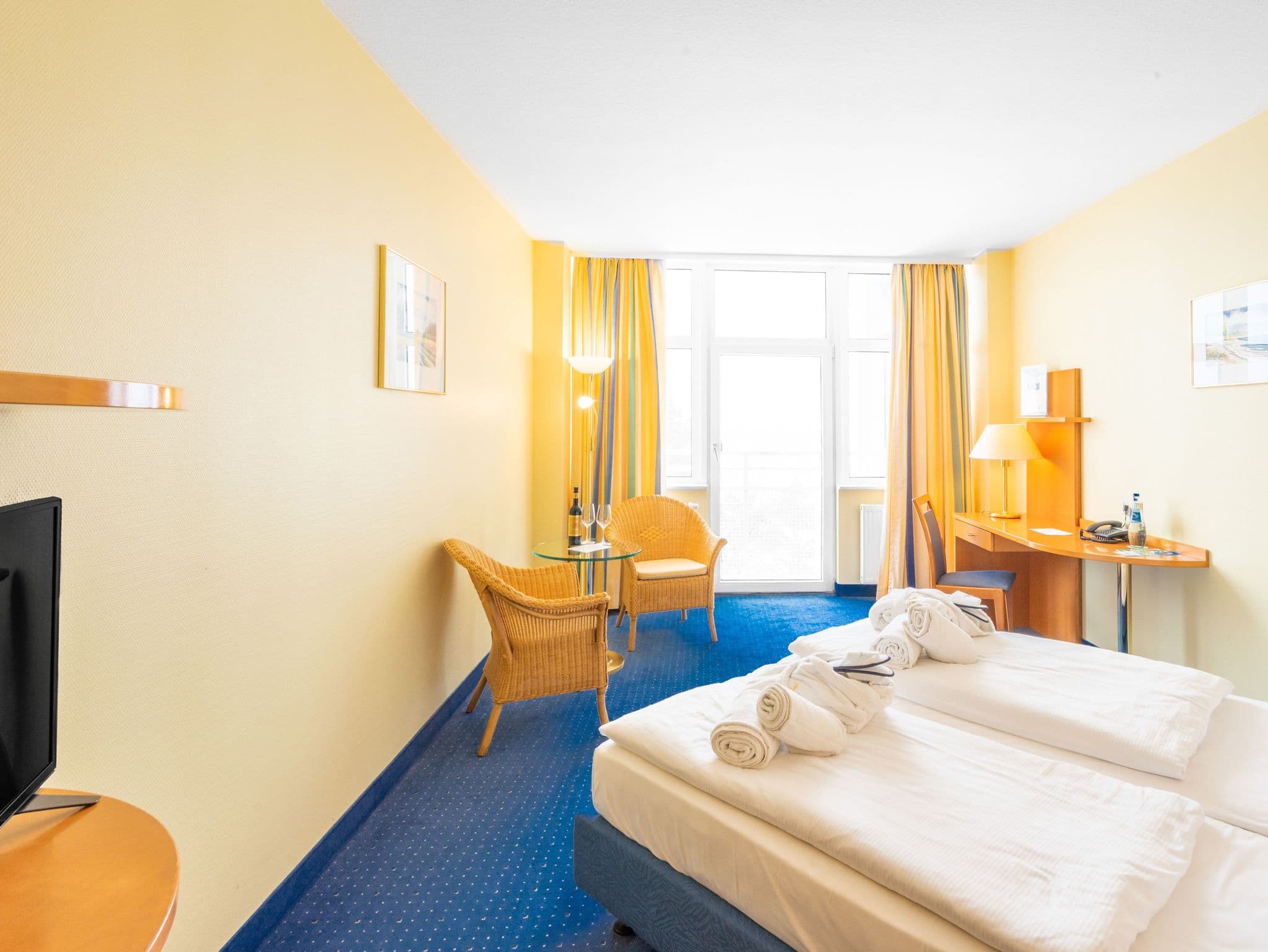 Doppelzimmer Meerseite - Arkona Strandhotel 4 Sterne Superior - direkt am Strand! detail 3