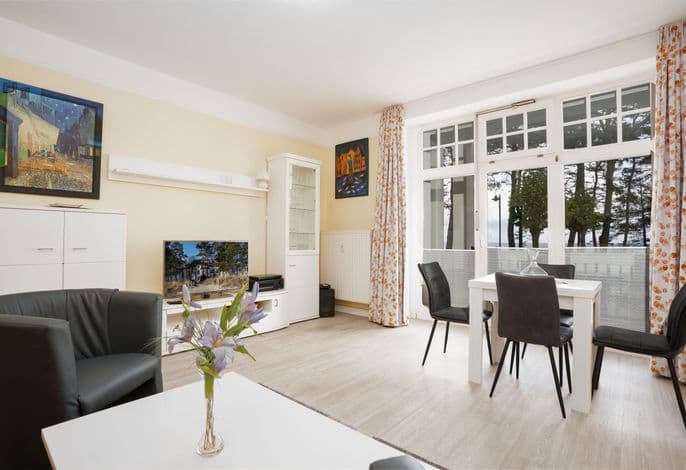 Villa Strandidyll Apartment 3, Balkon mit Meerblick - A.2, Apartment 3 / 2 Raum Apartment, Balkon mit Meerblick