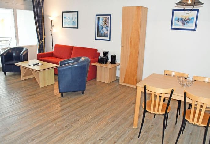 11 schöne 2-Raum-Ferienwohnung mit Balkon - Appartementhaus mit Balkon und Wellnesslanlage (HM-10-18) detail 4