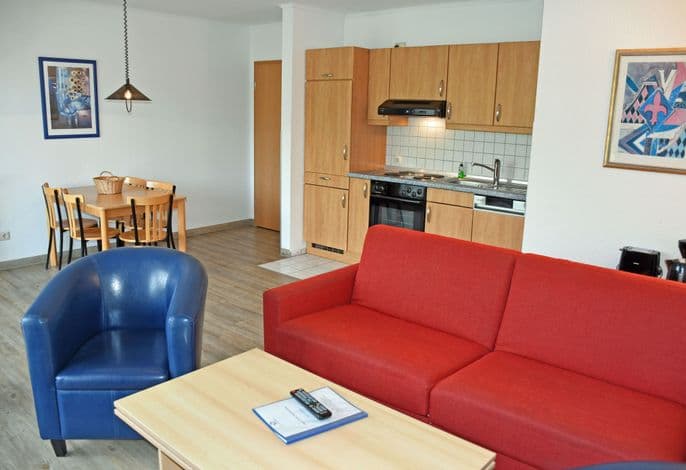 15 schöne 3-Raum-Ferienwohnung mit Balkon - Appartementhaus mit Balkon und Wellnesslanlage (HM-10-18) detail 2