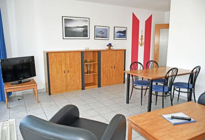 14 schöne 3-Raum-Ferienwohnung mit Seeblick u. Balkon - Appartementhaus mit Balkon im Ostseebad Göhren (HN) detail 1