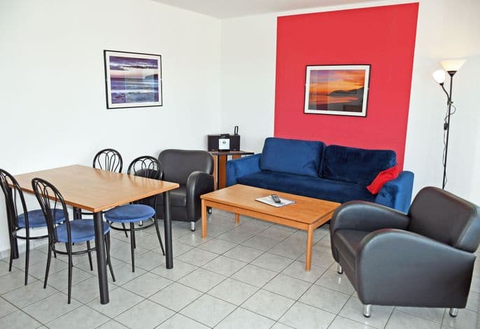 14 schöne 3-Raum-Ferienwohnung mit Seeblick u. Balkon - Appartementhaus mit Balkon im Ostseebad Göhren (HN) detail 3