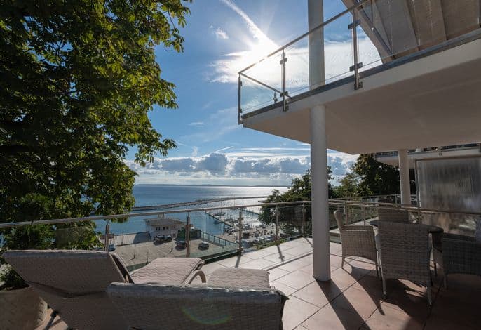 Villa Friede-Marie - App. Svea - Hafen-Ostsee-Blick - VFM Svea