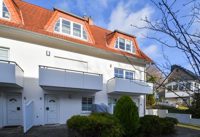 Fährhaus-Sellin | Maisonette Wohnung mit Seeblick - Ferienappartement8 mit Balkon