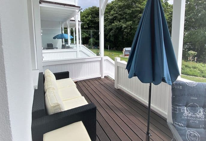 FeWo Nr.1 > 1-Zimmer-Ferienwohnung - Villa Azur - Meerblick - Sassnitz auf Rügen detail 1