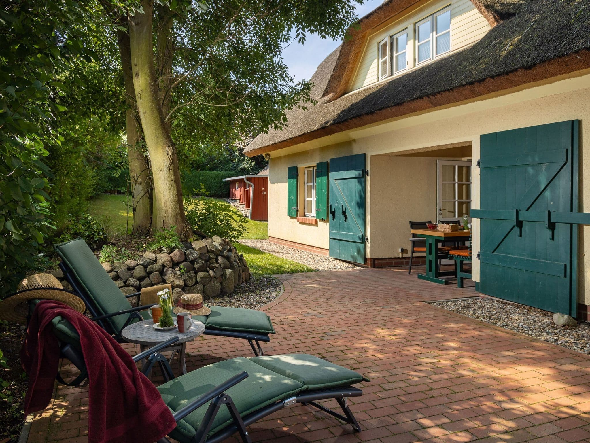 Ferienhaus Preetz 1A | Idylle unter Reet detail 1