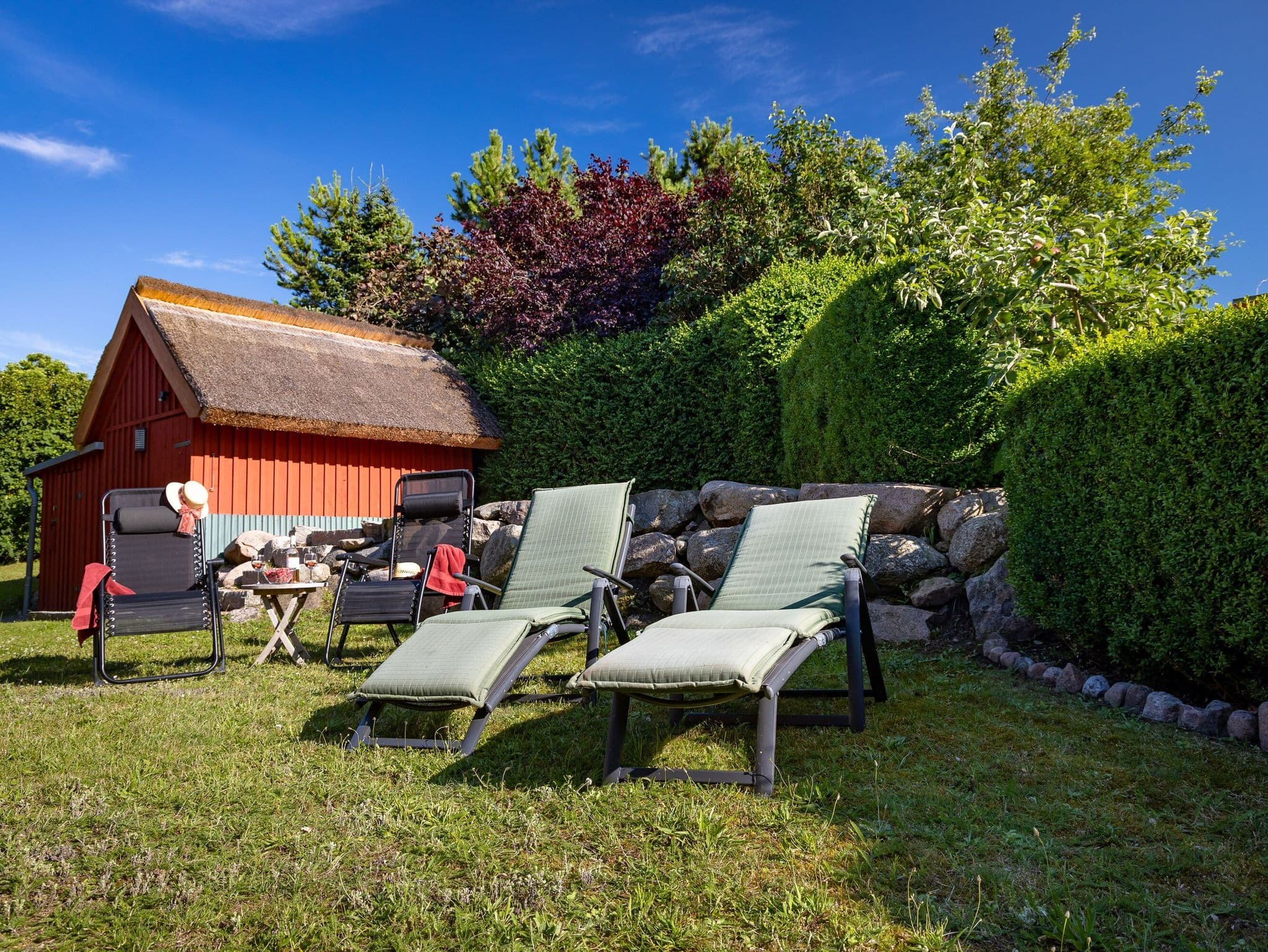 Ferienhaus Preetz 1A | Idylle unter Reet detail 2
