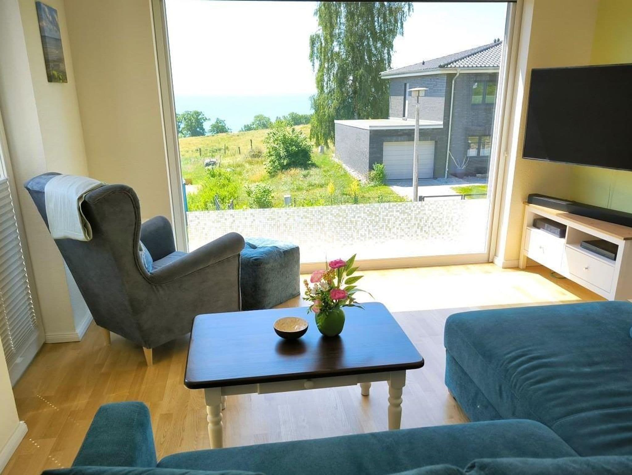 2-Raum-Ferienwohnung mit Meerblick und Balkon (Ms) - Appartementhaus mit Meerblick und Balkon in Göhren (HMLi) detail 1
