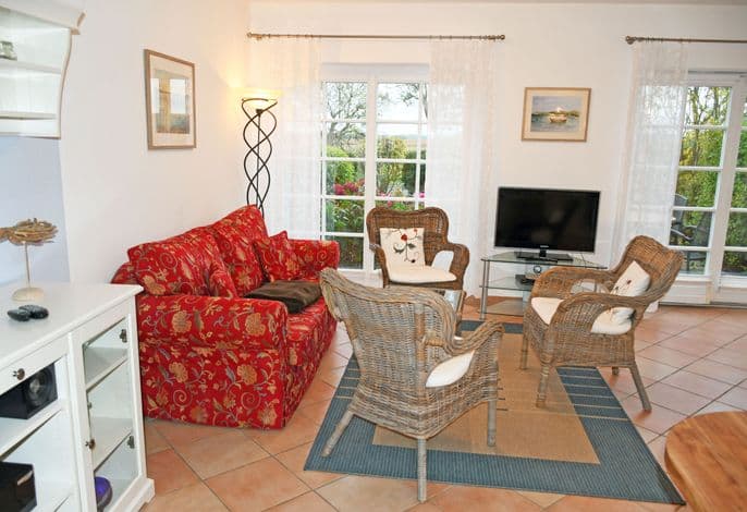 Ferienwohnung mit Terrasse Margarete - schöne Ferienwohnungen mit Terrasse/Balkon u. Sauna detail 4